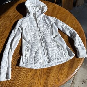 Lululemon First Mile Jacket Ghost White